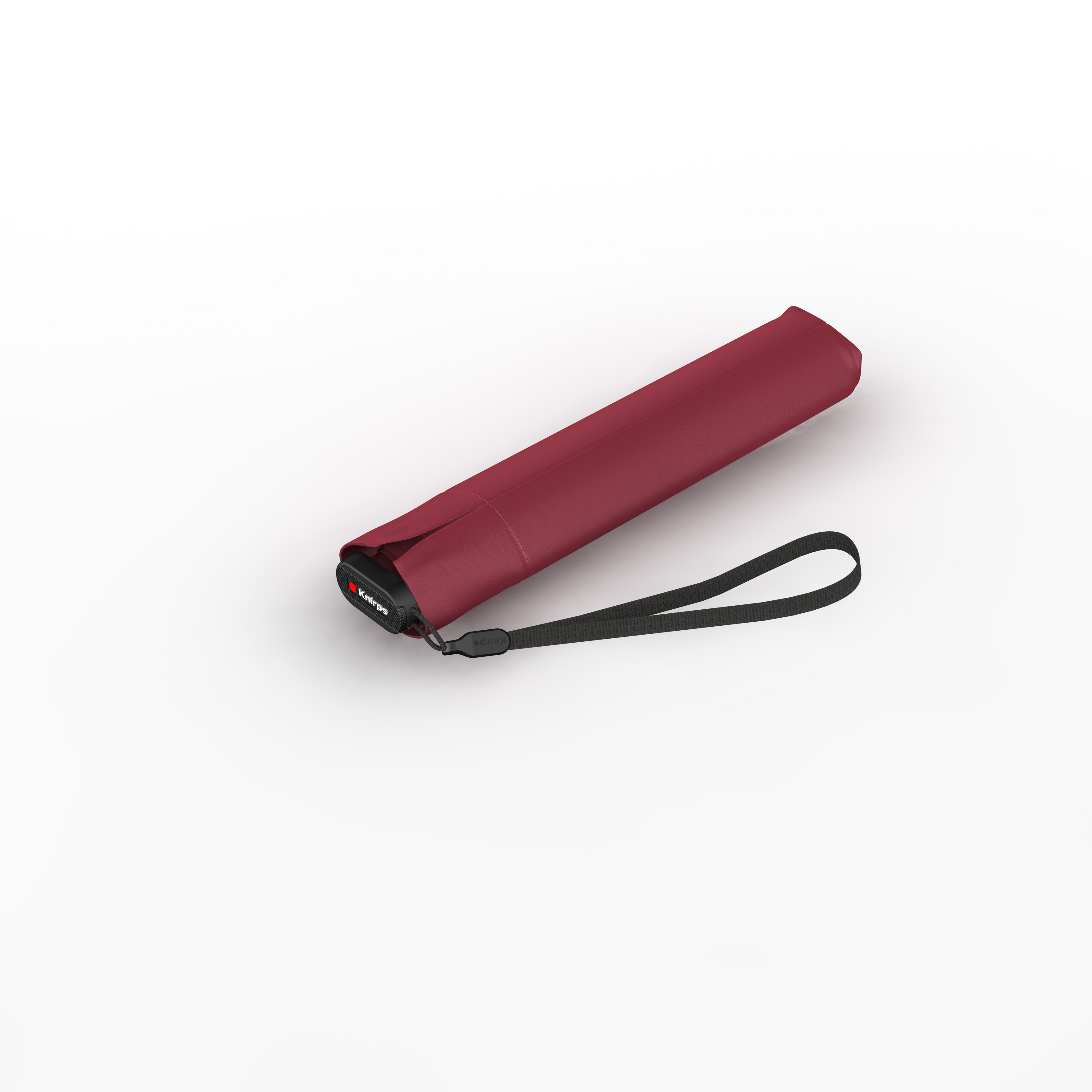 Knirps US.050 ultra light slim manual bordeaux with black coating