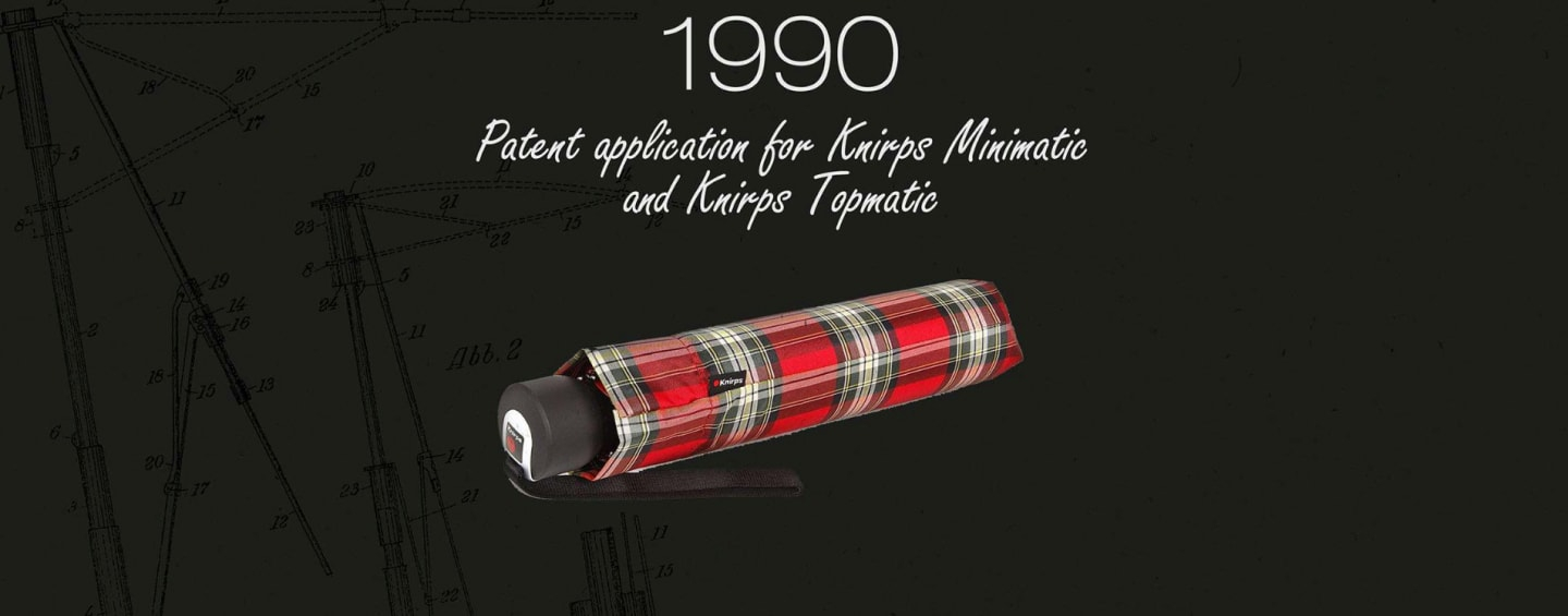 Patent application Knirps umbrella Patent application Knirps umbrella