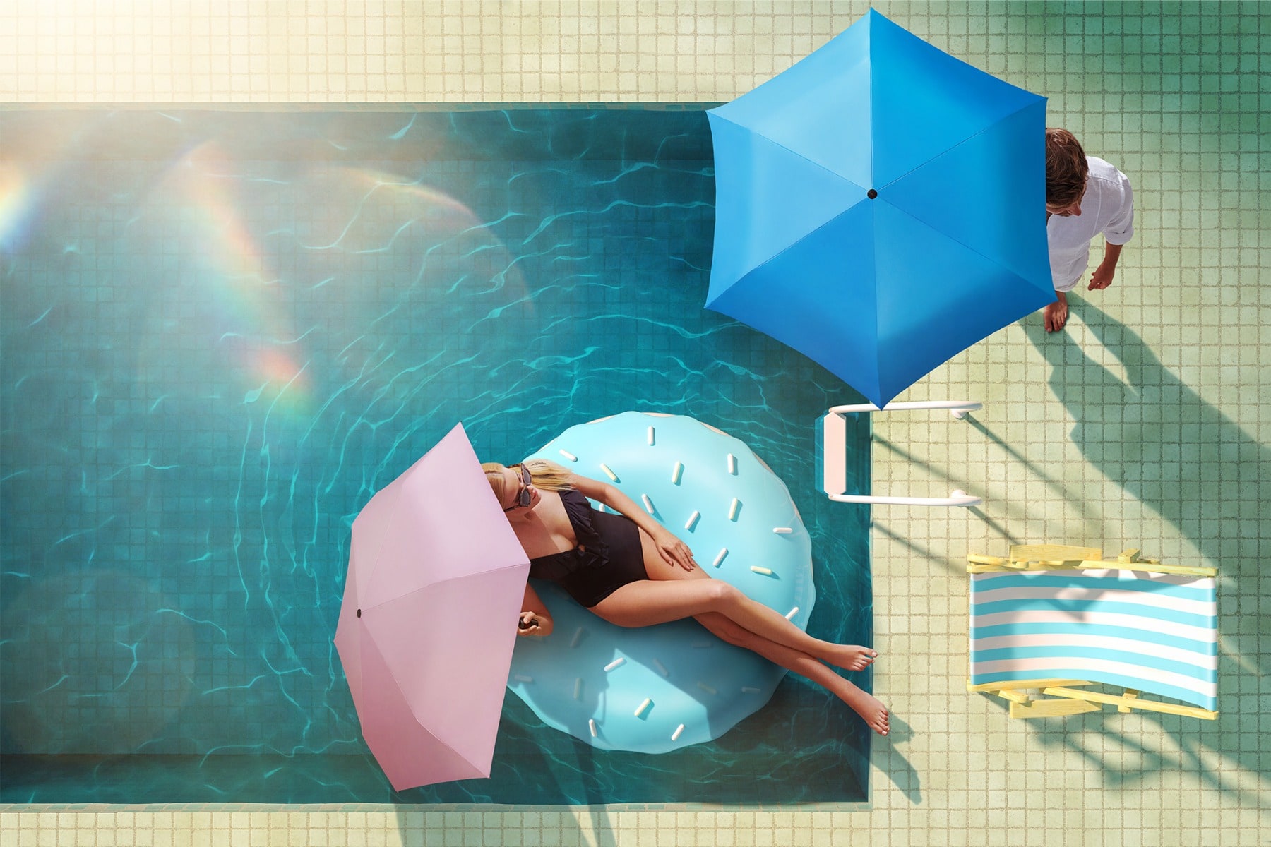 Knirps umbrella with uv protection