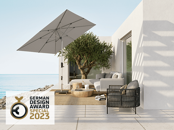 grey Knirps parasol Apoll 240x240 grey Knirps parasol Apoll 240x240