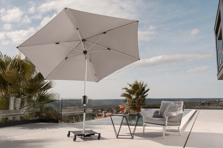 black Knirps parasol Apoll 240x240 Black Edition