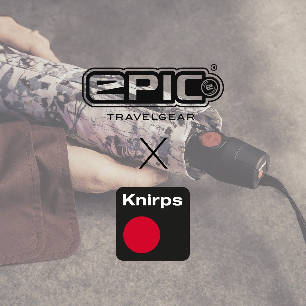 Knirps EPIC Blizzard pocket umbrella Knirps EPIC Blizzard pocket umbrella